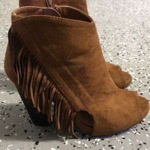 Fringe Booties